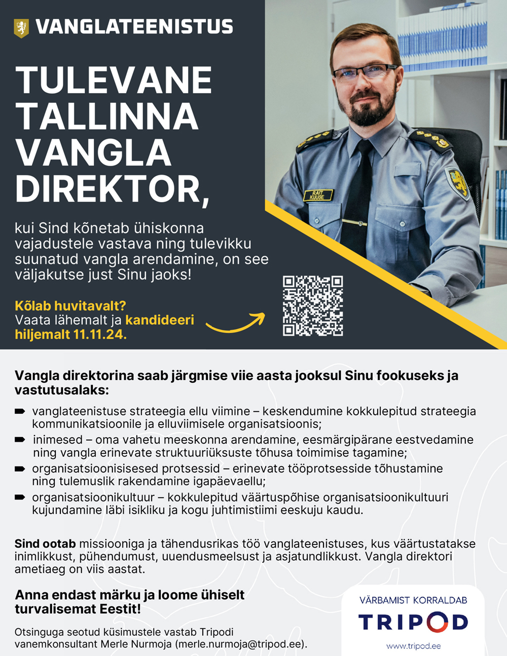 TALLINNA VANGLA DIREKTOR