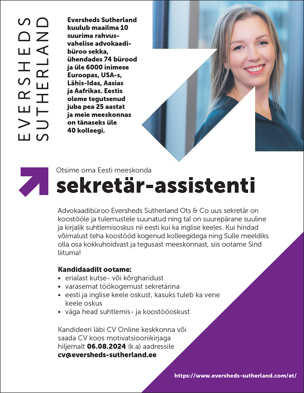 SEKRETÄR - ASSISTENT