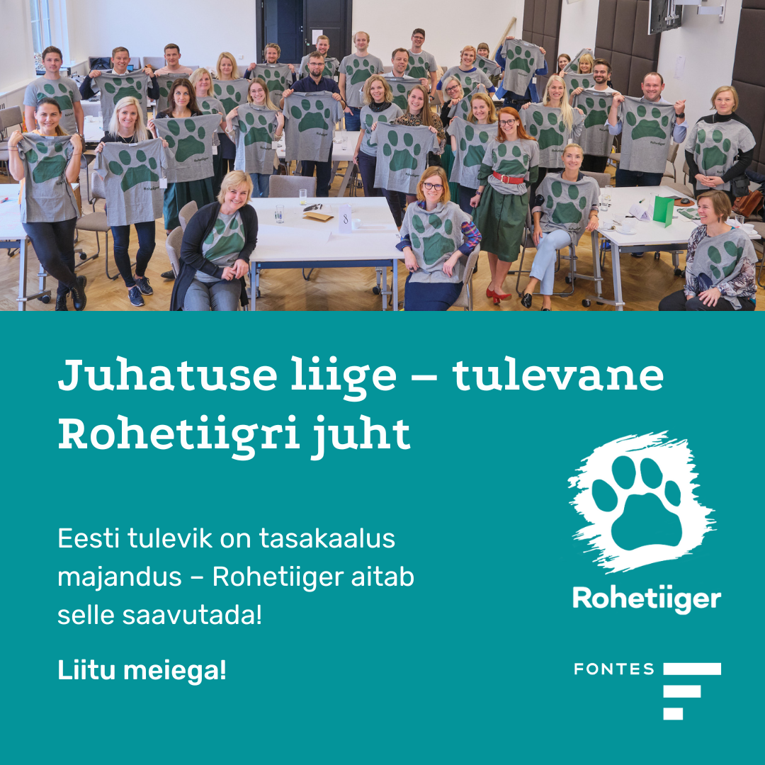 JUHATUSE LIIGE - TULEVANE ROHETIIGRI JUHT