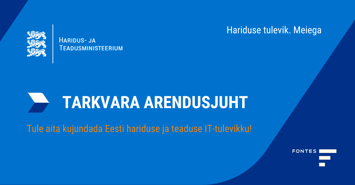 TARKVARA ARENDUSJUHT