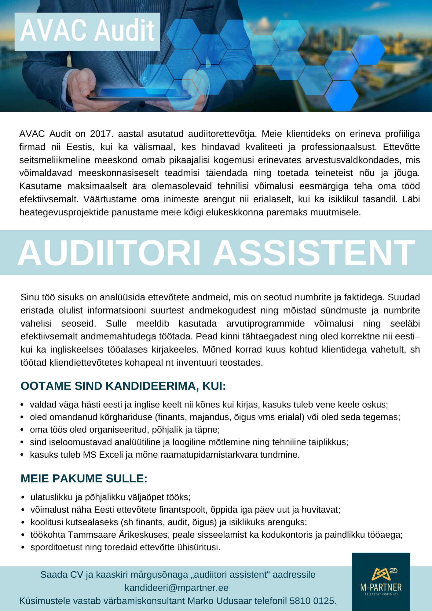 AUDIITORI ASSISTENT
