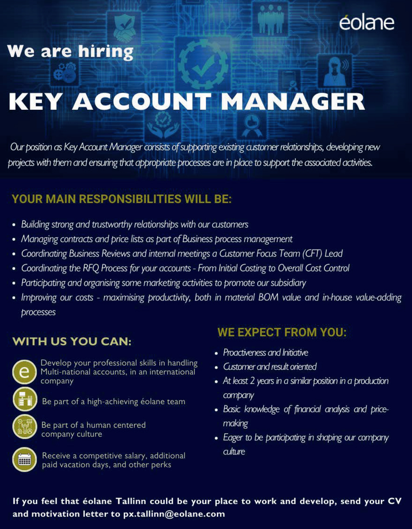 KEY ACCOUNT MANAGER